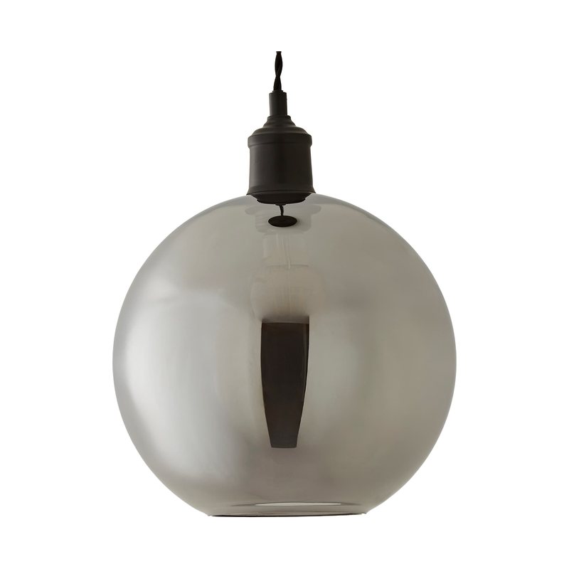 Smoked Glass Easy Fit Shade in Smoked Glass