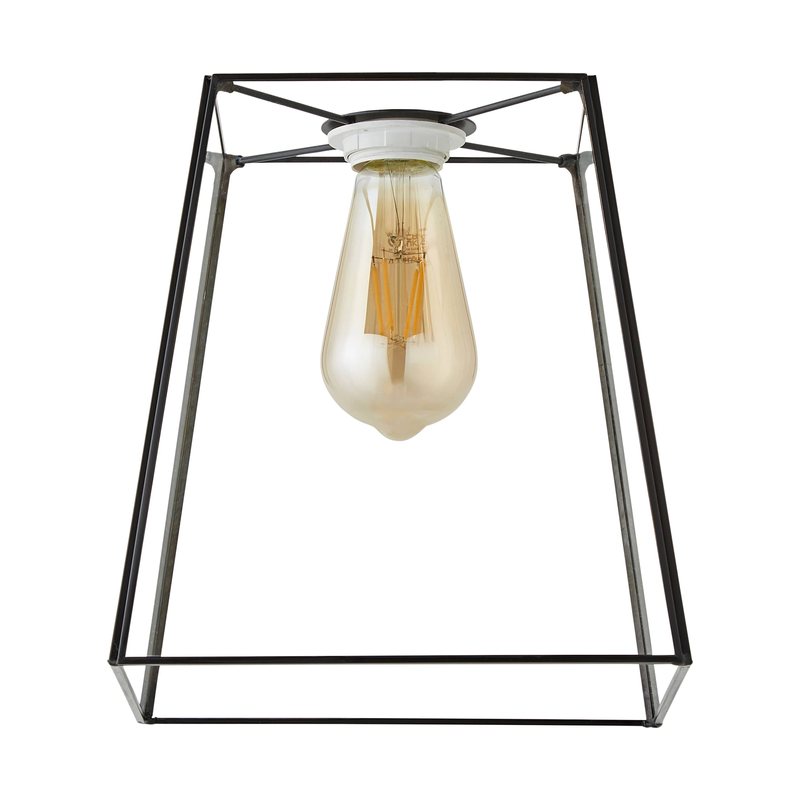 Geometric Frame Easy Fit Shade in Matte Black